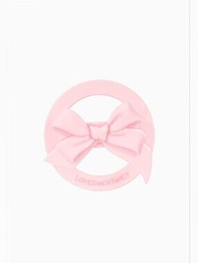 NWT LoveShackFancy x Case-Mate Magsafe Bow Phone Loop Grip - Strawberry Macaroon